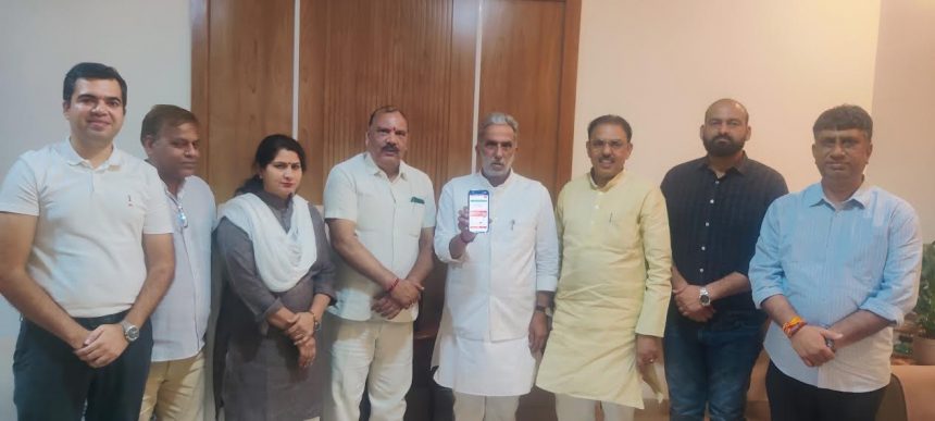 Become a BJP member to realize the dream of a developed India: Krishnapal Gurjar