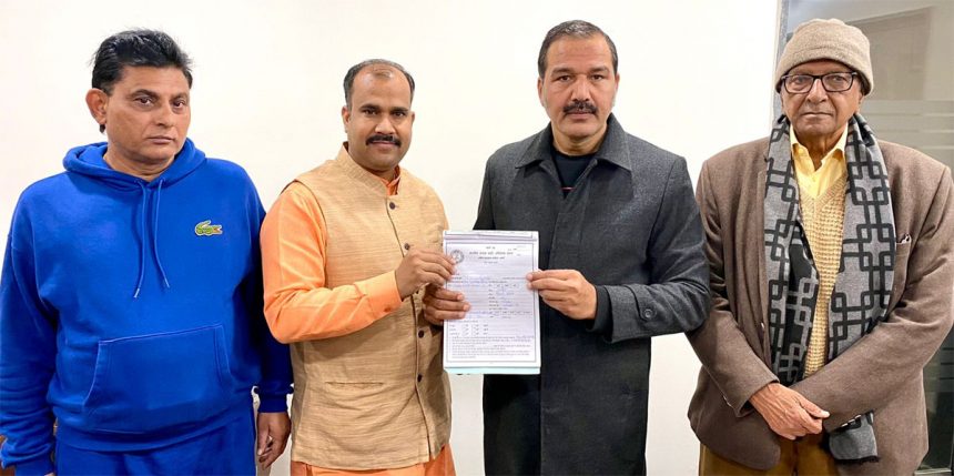 Shivdutt Vashishtha Advocate becomes active member of BJP