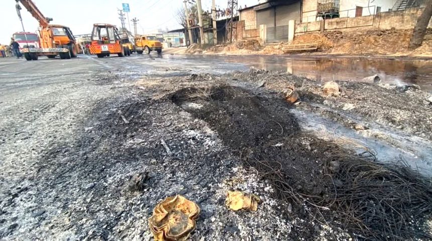 14 deaths so far in Jaipur LPG tanker blast: 5 bodies not identified even after 24 hours