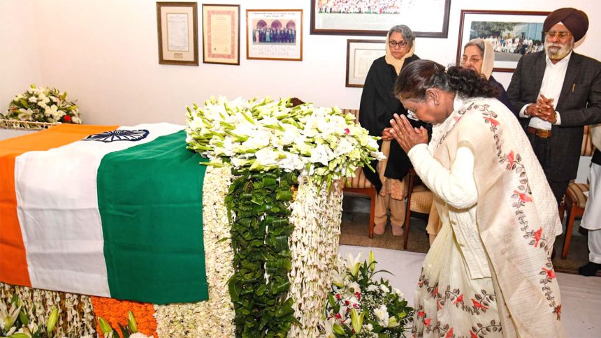 Congress Working Committee paid tribute to Manmohan Singh