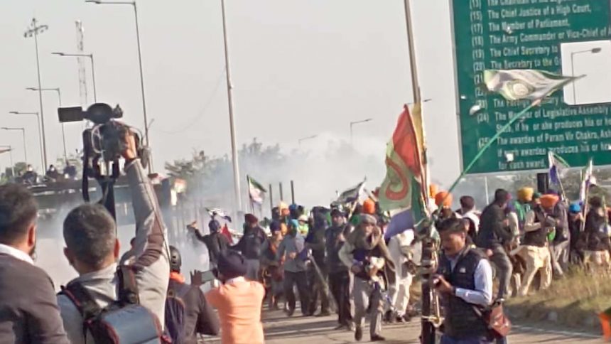 Farmers postponed Delhi march from Shambhu border: Haryana Police fired tear gas shells