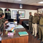 Rider staff are performing duties under E-Beat System. Deputy Commissioner of Police Central Usha briefed the staff appointed on Rider.