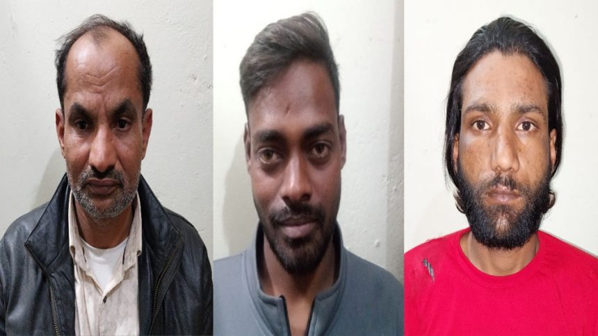 The team of Crime Branch Sector-85 arrested 3 accused of the gang who committed theft from a stolen vehicle.