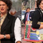 Priyanka reached Parliament with a bag supporting Palestine