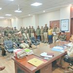 Deputy Commissioner of Police, Ballabhgarh, Kushal Pal Singh held a meeting with the rider staff and directed them to perform duty as per the Ebeat system.