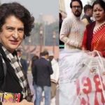 BJP MP gave bag written 1984 to Priyanka Gandhi