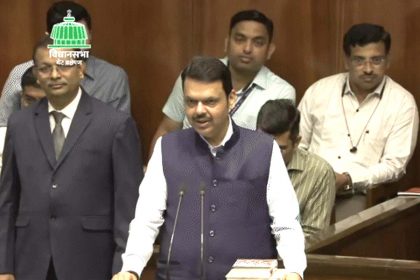 Opposition MLAs walk out from oath in Maharashtra Assembly