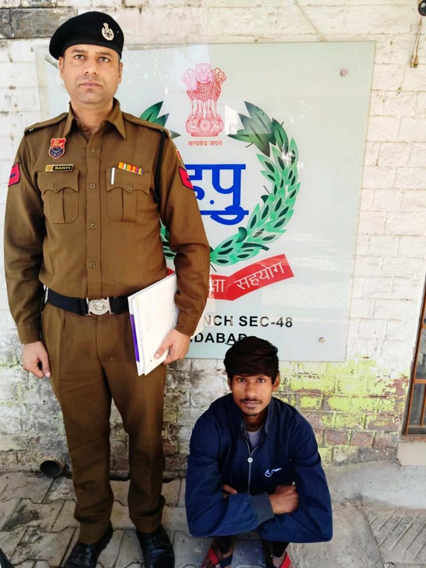 Crime branch AVTS team arrested the accused of vehicle theft, motorcycle recovered.