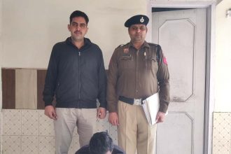 The team of crime branch BORDER arrested the accused of vehicle theft and recovered the stolen motorcycle.