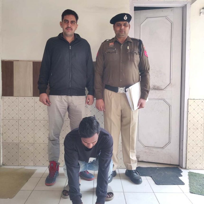 The team of crime branch BORDER arrested the accused of vehicle theft and recovered the stolen motorcycle.