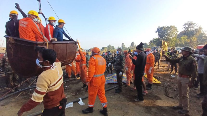 Assam mine rescue 7th day - 5 workers still trapped, bodies of 4 workers found till yesterday