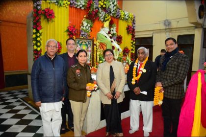 Road safety competition organized in Sai School to make children aware of traffic rules