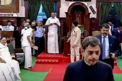 Tamil Nadu Governor walked out of the Assembly without giving a speech