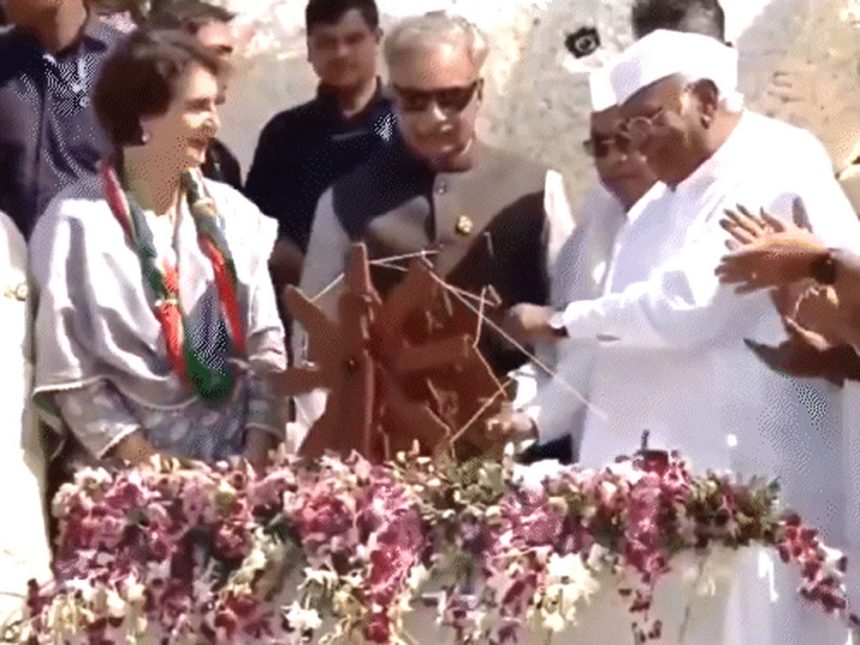 Congress's Jai Bhim, Jai Bapu rally in Karnataka