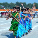 File rehearsal of 76th Republic Day celebration