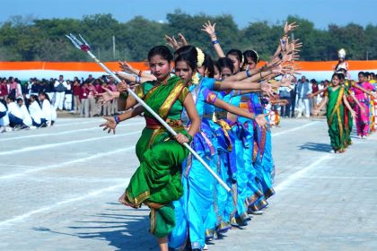 File rehearsal of 76th Republic Day celebration
