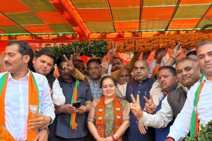 People of Ballabhgarh assembly constituency supported BJP mayor candidate Praveen Batra Joshi.