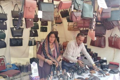 Crowd gathered in Saras fair, confluence of folk culture and business