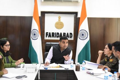 Review meeting of identified crime cases held under the chairmanship of DC Vikram Singh