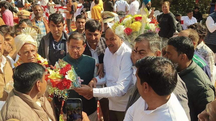 Birthday greetings to Minister of State Rajesh Nagar