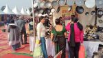 Handicrafts, handlooms, organic products, decorative items and items of daily use became the center of attraction for tourists in Saras Fair.