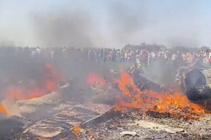 Air Force fighter plane crashes in Shivpuri, MP