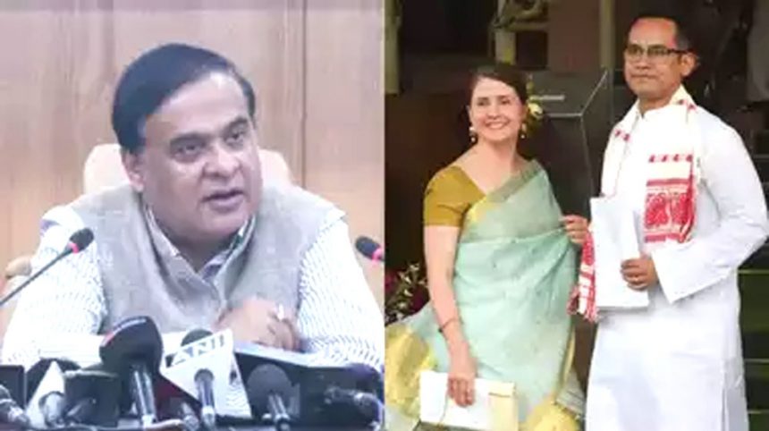 Allegation of ISI connection of Congress MP Gogoi's wife