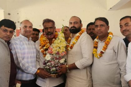 Vipin Bainsala of Bharatiya Janata Party became the district president of Palwal