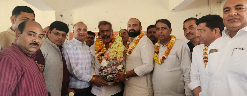 Vipin Bainsala of Bharatiya Janata Party became the district president of Palwal
