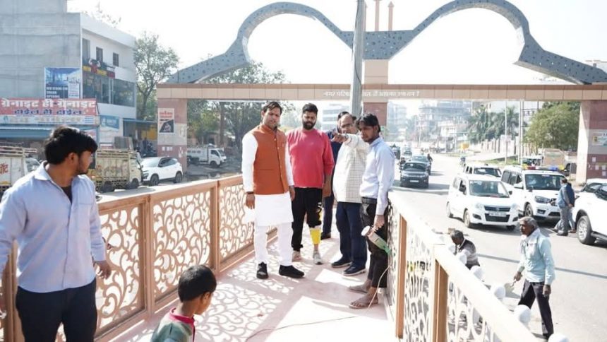 Sports Minister Gaurav Gautam took stock of the development work being done in Palwal