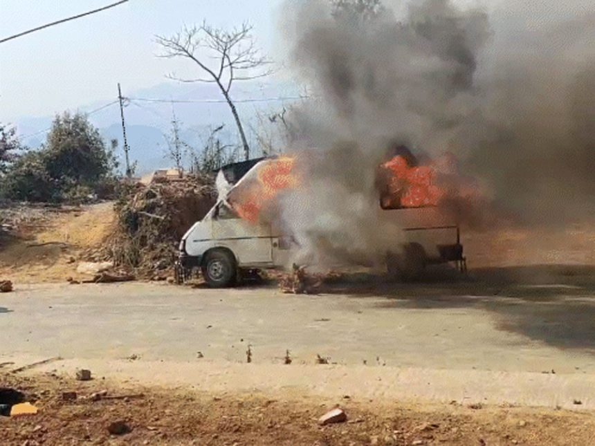 Kuki organizations called for indefinite strike in Manipur