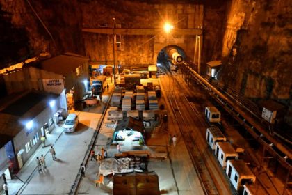 Telangana tunnel accident, 4 people traced