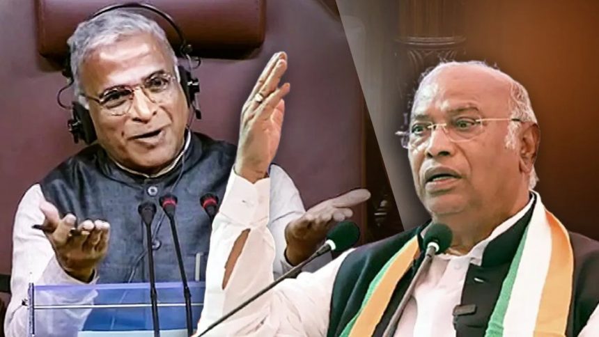 Ruckus in Rajya Sabha over Kharge's 'Thokenge' statement