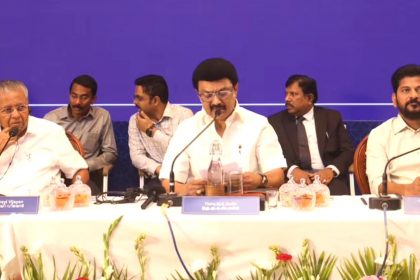 Meeting of CMs of 5 states including Tamil Nadu on delimitation