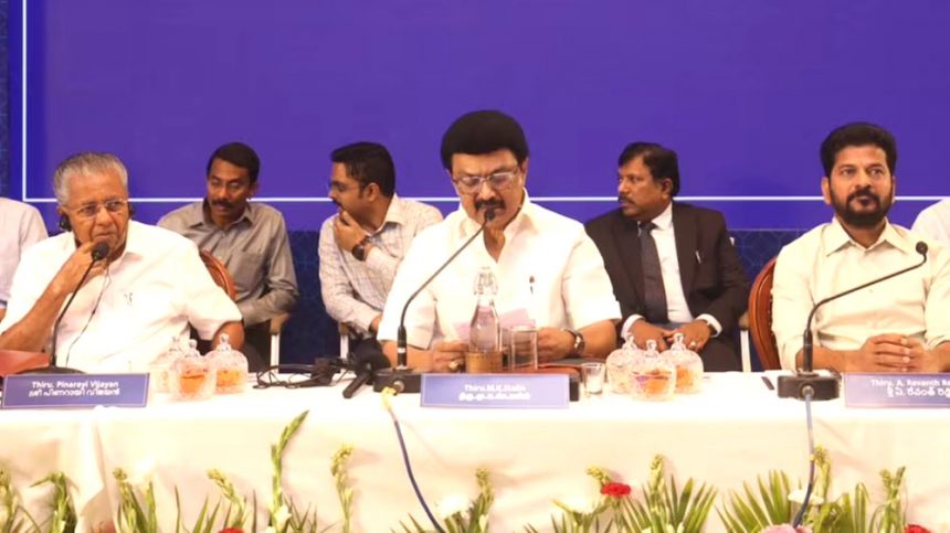Meeting of CMs of 5 states including Tamil Nadu on delimitation