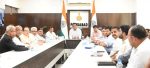 The Deputy Commissioner held a meeting with representatives of political parties and discussed the election process