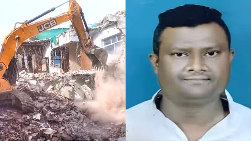 Nagpur violence- Bulldozers run on the house of main accused Faheem