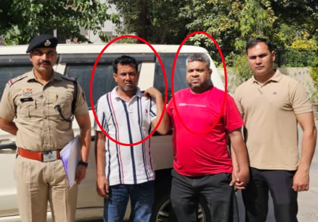 Two accused arrested for committing cyber fraud by luring people to invest in stock market