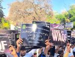 Protest at Jantar Mantar against Waqf Amendment Bill