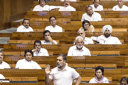 China has occupied 4 thousand square km of our land: Rahul