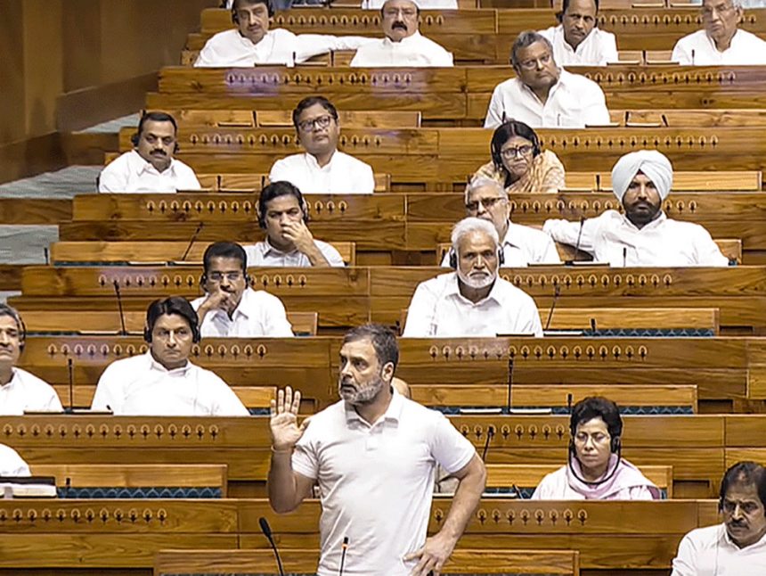 China has occupied 4 thousand square km of our land: Rahul