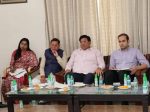 A joint meeting of Municipal Corporation and Electricity Department concluded under the chairmanship of Cabinet Minister Vipul Goyal
