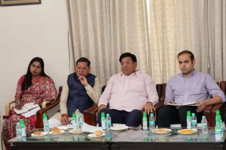A joint meeting of Municipal Corporation and Electricity Department concluded under the chairmanship of Cabinet Minister Vipul Goyal