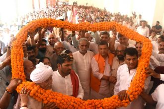 The only resolution of the triple engine government is to develop Faridabad in all directions: Krishan Pal Gurjar