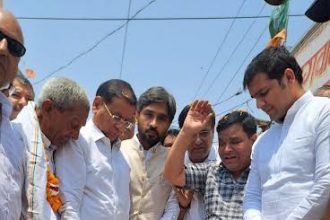 Palla Tilpat road will be constructed with nearly two and a quarter crore rupees: Rajesh Nagar