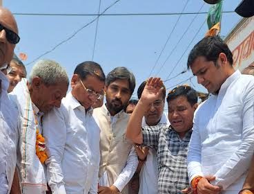Palla Tilpat road will be constructed with nearly two and a quarter crore rupees: Rajesh Nagar