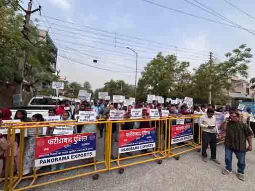 In protest against Pahalgam attack, Pakistani flag was pasted on the road of Faridabad, vehicles kept running over them