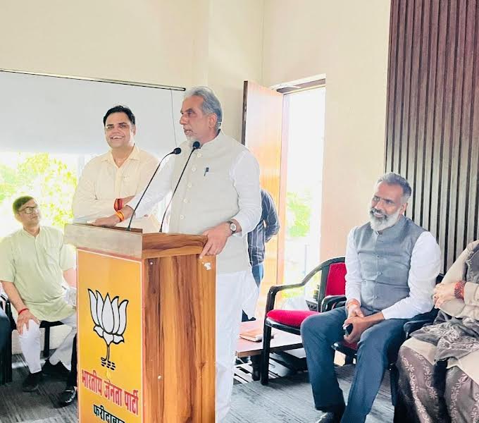 "Tiranga Yatra will be organised on 15th May to honour the valour and courage of the army" : Krishan Pal Gurjar