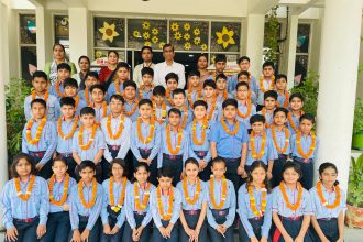 48 students of KCM Public School Banchari performed well in Sainik School examination