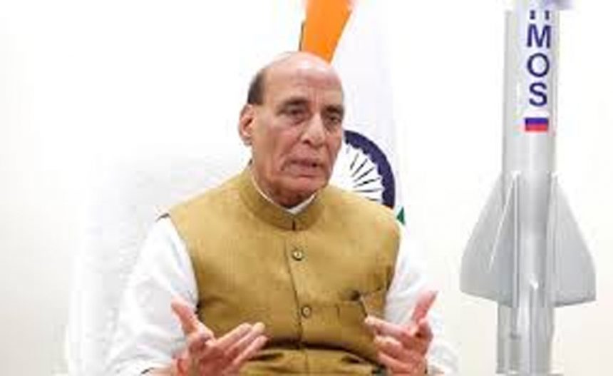 The sound of Brahmos was heard till Rawalpindi: Rajnath